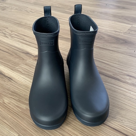 hunter Original Refined ankle biker rain boot - Picture 3 of 8